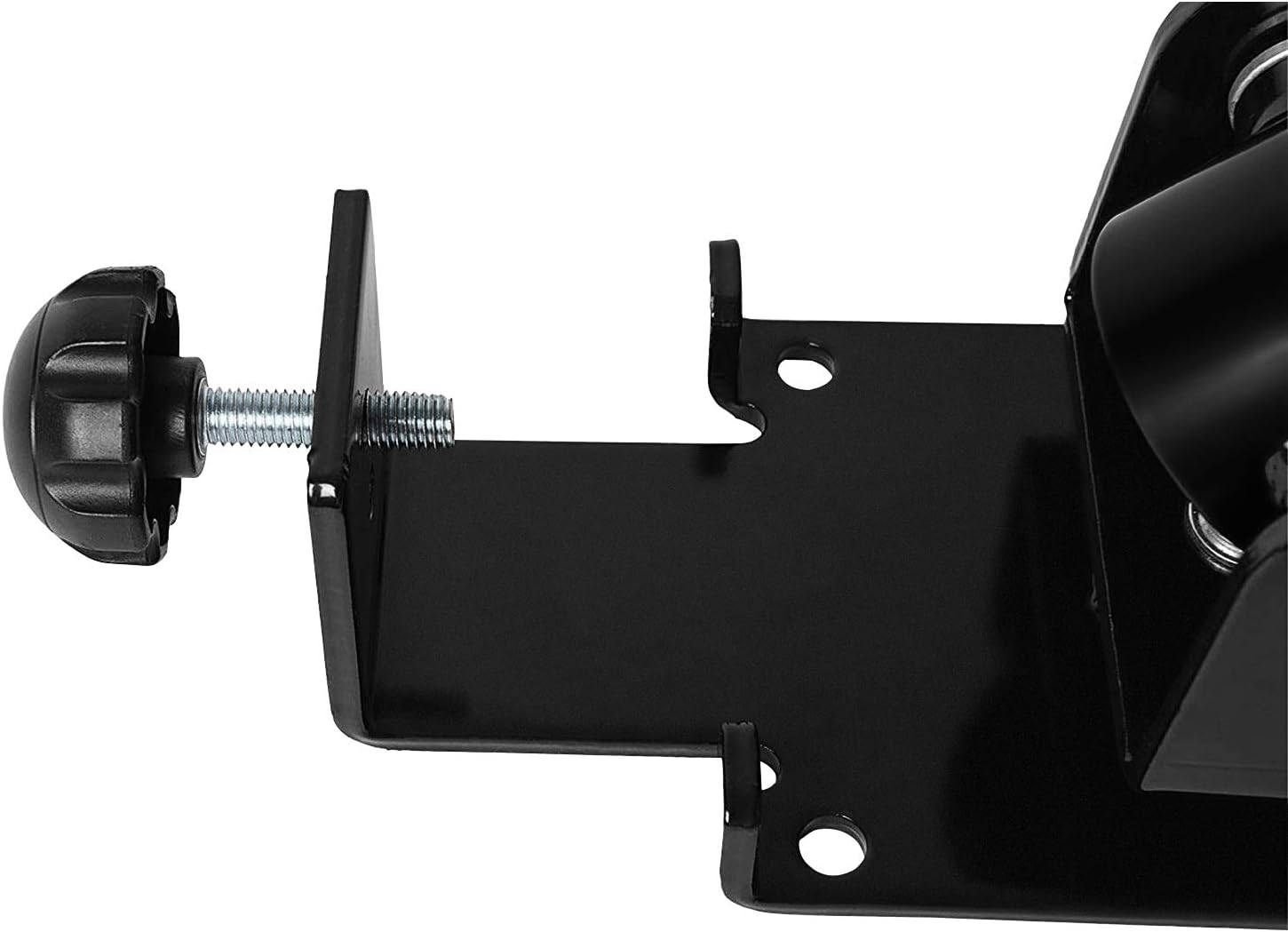 A2ZCARE Deluxe T-Bar Row Platform - Full 360° Swivel for Easy Use in Small Spaces – Fits 1” Standard & 2” Olympic Bars - Black : Sports & Outdoors