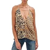 Ronny Kobo Women's Strappy Draped Sleeveless Starkey Top