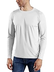 Willit Men's Rash Guard Swim Shirts UPF 50+ Long