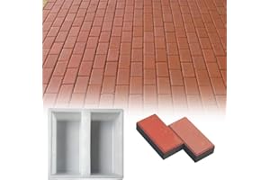 Brick Concrete Molds, DIY Paving Mould Path Maker for Garden, Patio, Walkway, Driveway, and Landscaping Projects