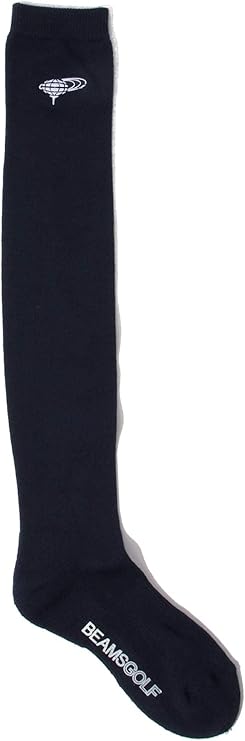 Amazon ビームスゴルフ ゴルフ ソックス 靴下 Women ニーハイソックス レディース ネイビー One Size ソックス 通販