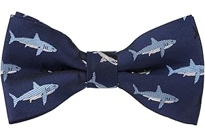 Alizeal Boys Printed Fun Novelty Pre-tied Kids Bow Tie