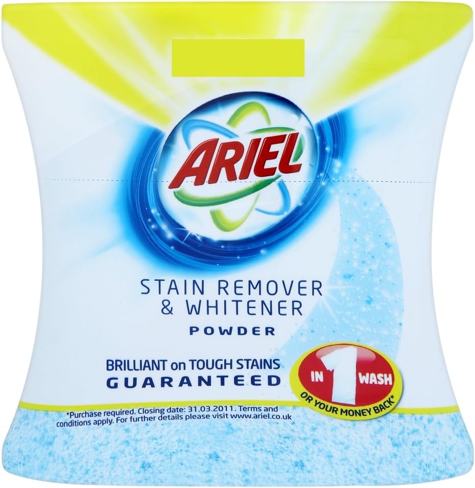 Ariel Stain Remover and Whitener Powder 500 g (Pack of 2) Amazon.co.uk