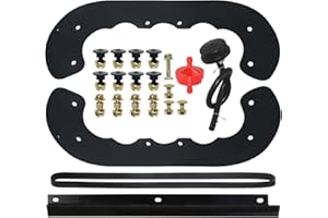 POSFLAG 99-9313 Snow Blower Paddles with 55-8760 Scraper Blade 95-6151 Drive Belt Replaces Toro 99-9313, 99 9313, 125-1128, 88-0771 for Toro CCR 3650, CCR 2450, CCR 2500, CCR 2400 Snowthrowers