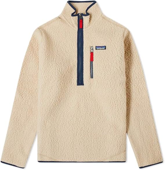 m's retro pile pullover