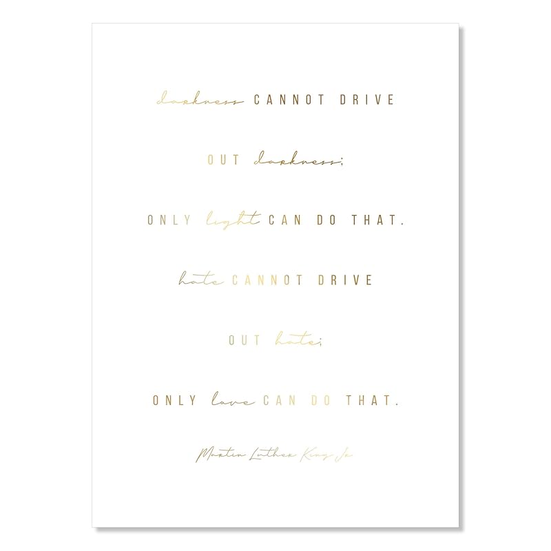 Only love drives out hate image