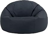 Bean Bag Bazaar Kingston Gaming Beanbag Charcoal Grey Large Indoor Outdoor view 5