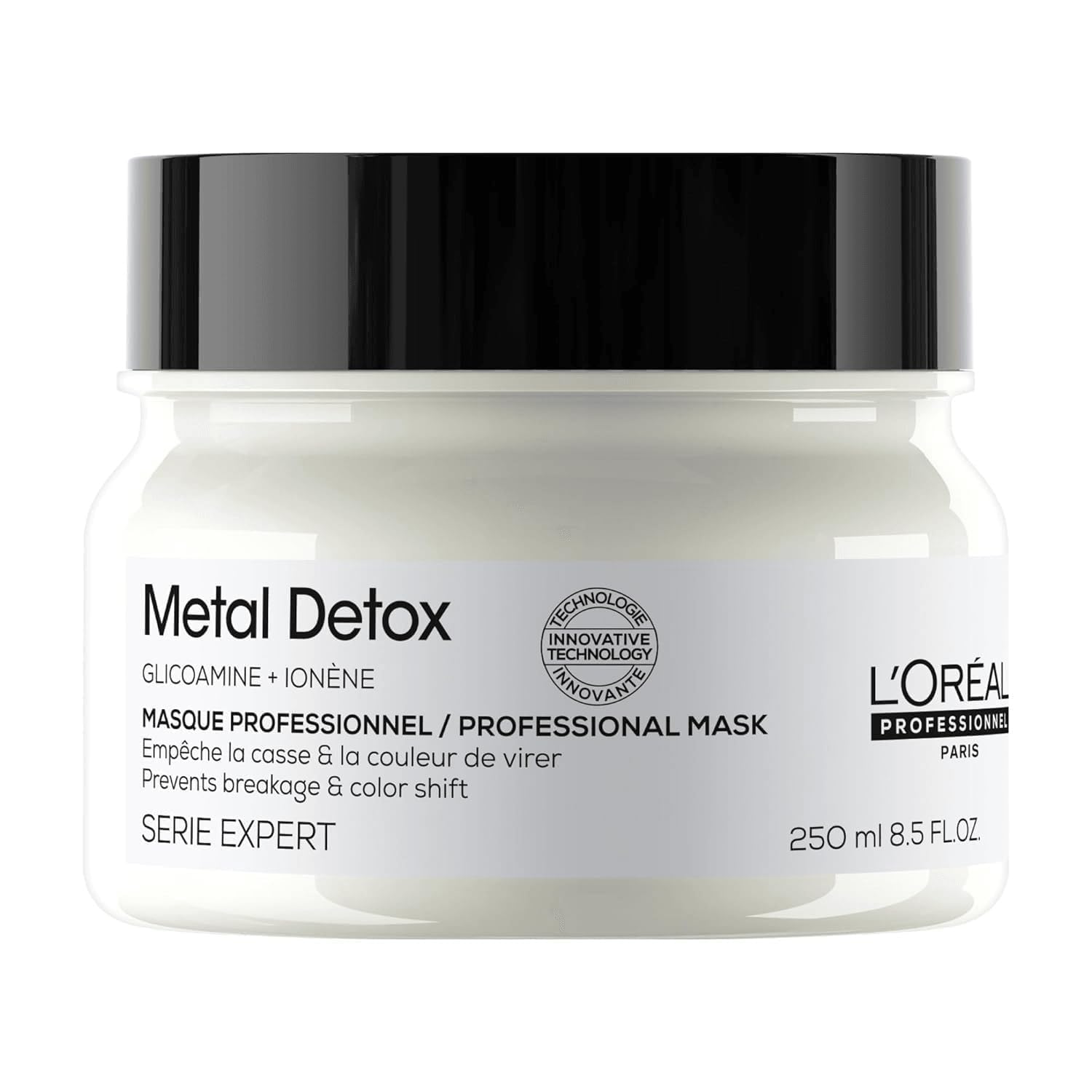 Photo 1 of L'Oréal Professionnel Paris Metal Detox Hair Mask - Sulfate-Free Deep Conditioner & Treatment For Dry or Damaged & All Hair Types, Prolongs Color, Prevents Damage & Adds Softness