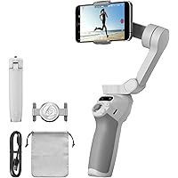 DJI Osmo Mobile SE, 3-Axis Phone Gimbal for iPhone, Android, Built-in Tripod, Selfie Stick, Gimbal Stabilizer for iphone, And