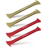 FOSHIO 4 Pack Axe Vinyl Wrap Tool Kit &ndash; Double Axe Green &amp; Single Axe Red | Tucking Tools for Car Detailing &ndash; Professional Vinyl Film Installation Tool for Hard-to-Reach Tight Panels, Edges &amp; Seals