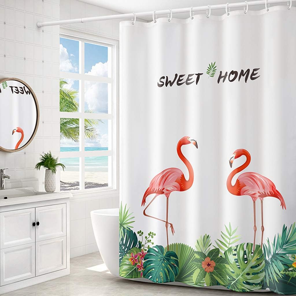 AFEO Duschvorhang Duschvorhang Liner Fenstervorhang Badezimmer