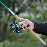 Sougayilang Spinning Rod Combo 2-Piece 5 Foot 6 Inch Graphite Fiberglass view 7