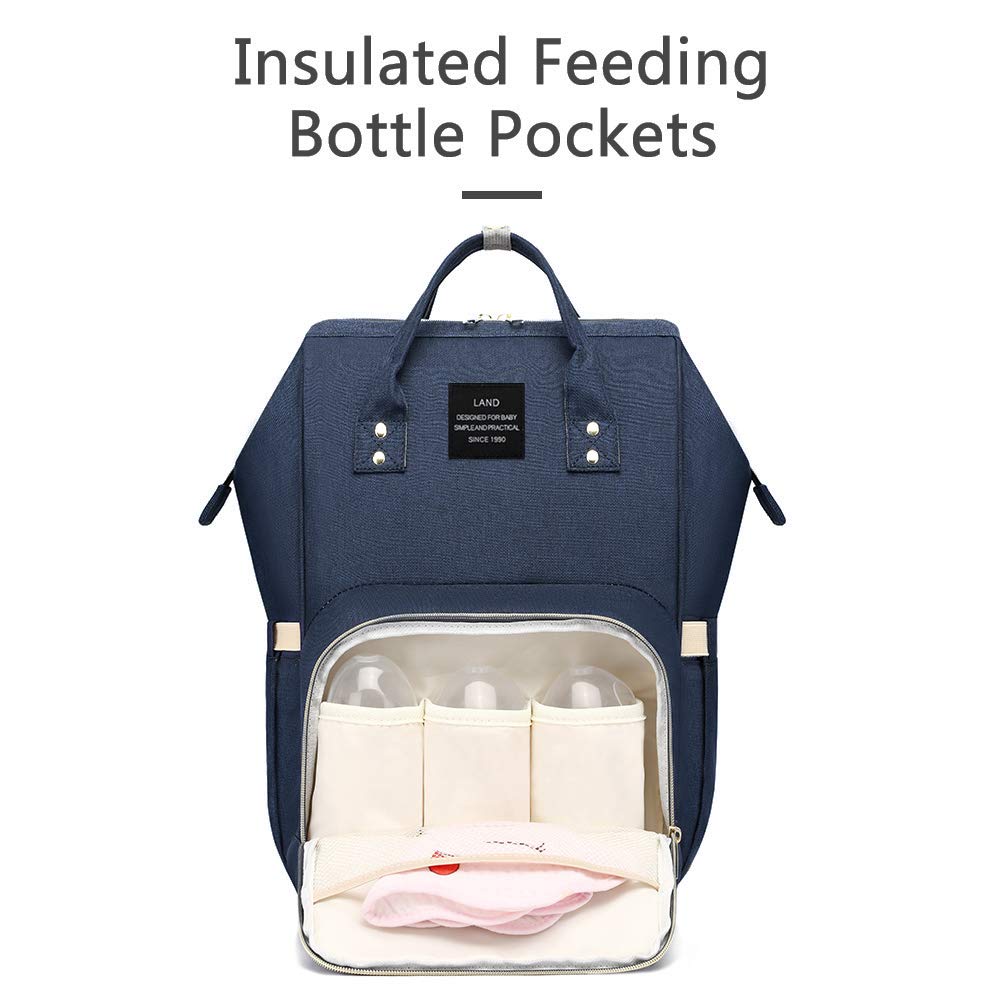 HaloVa Diaper Bag MultiFunction Waterproof Travel Backpack Nappy Bags