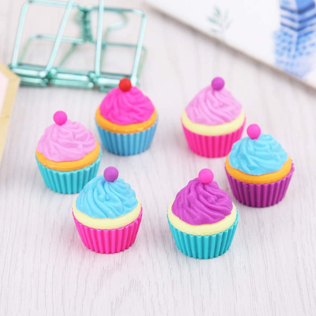 Effaceur Fournitures Scolaires 6 Pieces Gateau Kawaii Gomme Caoutchouc De Nouveaute Ecmqs Musique Girafe Extraterrestre Cosmetique Biscuit Gateau Papeterie Creative Cadeau Pour Les Enfants Effaceurs Fournitures De Bureau Dwteam In