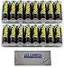 Powerex MH8AAPROBH [2700mAh, 1.2v] Pro AA NiMH Batteries (Two 8-Packs w/Case) +JZS Cloth