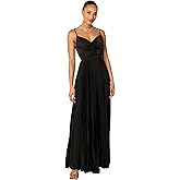 Petal & Pup Womens Naira Pleated Maxi Dress
