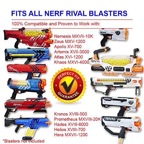 HeadShot Ammo Foam Balls for Toy Gun 100 Rounds Refill Pack of