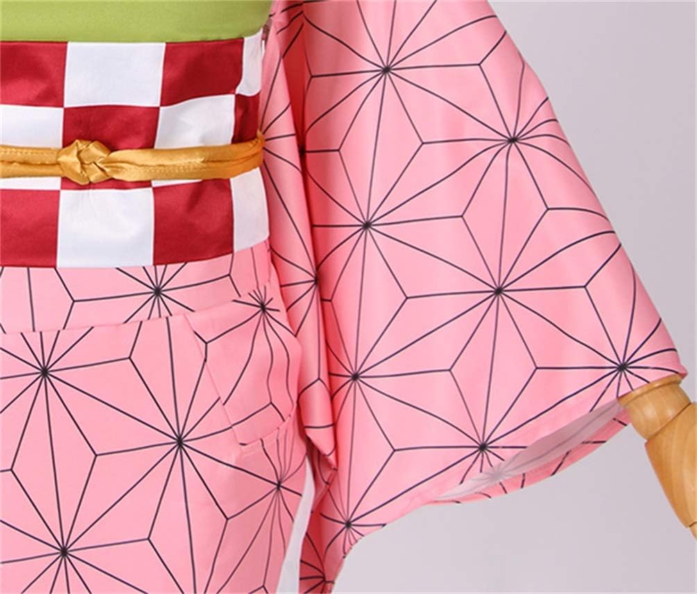 鬼滅の刃 竈門 禰豆子（かまど ねずこ） コスプレ衣装 小道具付き cosplay イベンド