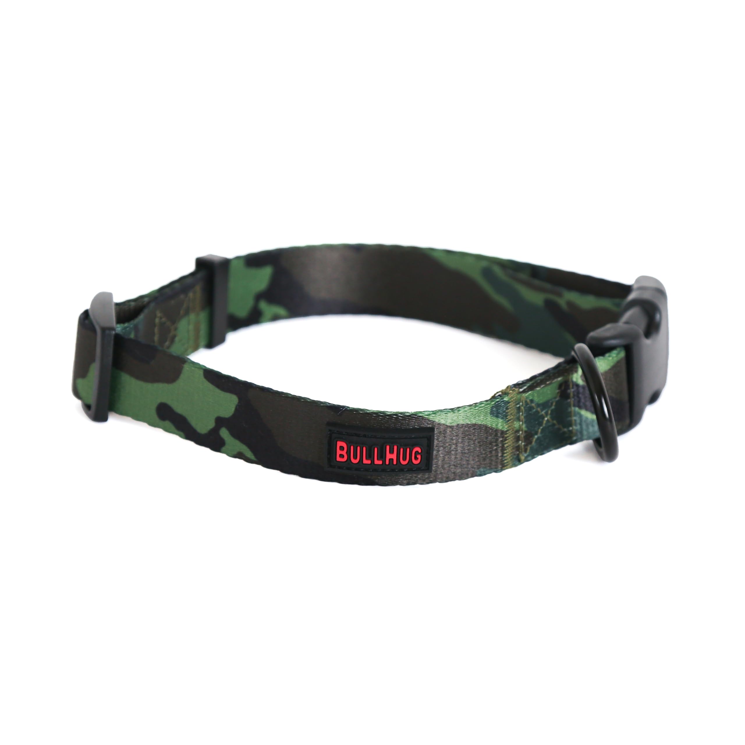 BullHug Adjustable Dog Collar – Soft Durable