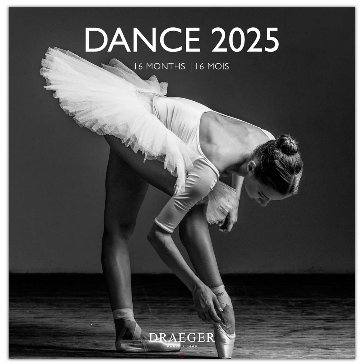 DRAEGER PARIS 1886 - Large Wall Calendar 29 x 29 cm 2025-12 Themed Photos - September 24-December 25-7 Languages - FSC Paper - XXL Format Ideal for Home & Office - Ecological and Elegant Design