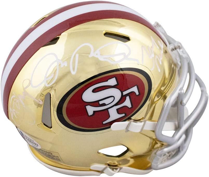 49ers chrome mini helmet Clearance