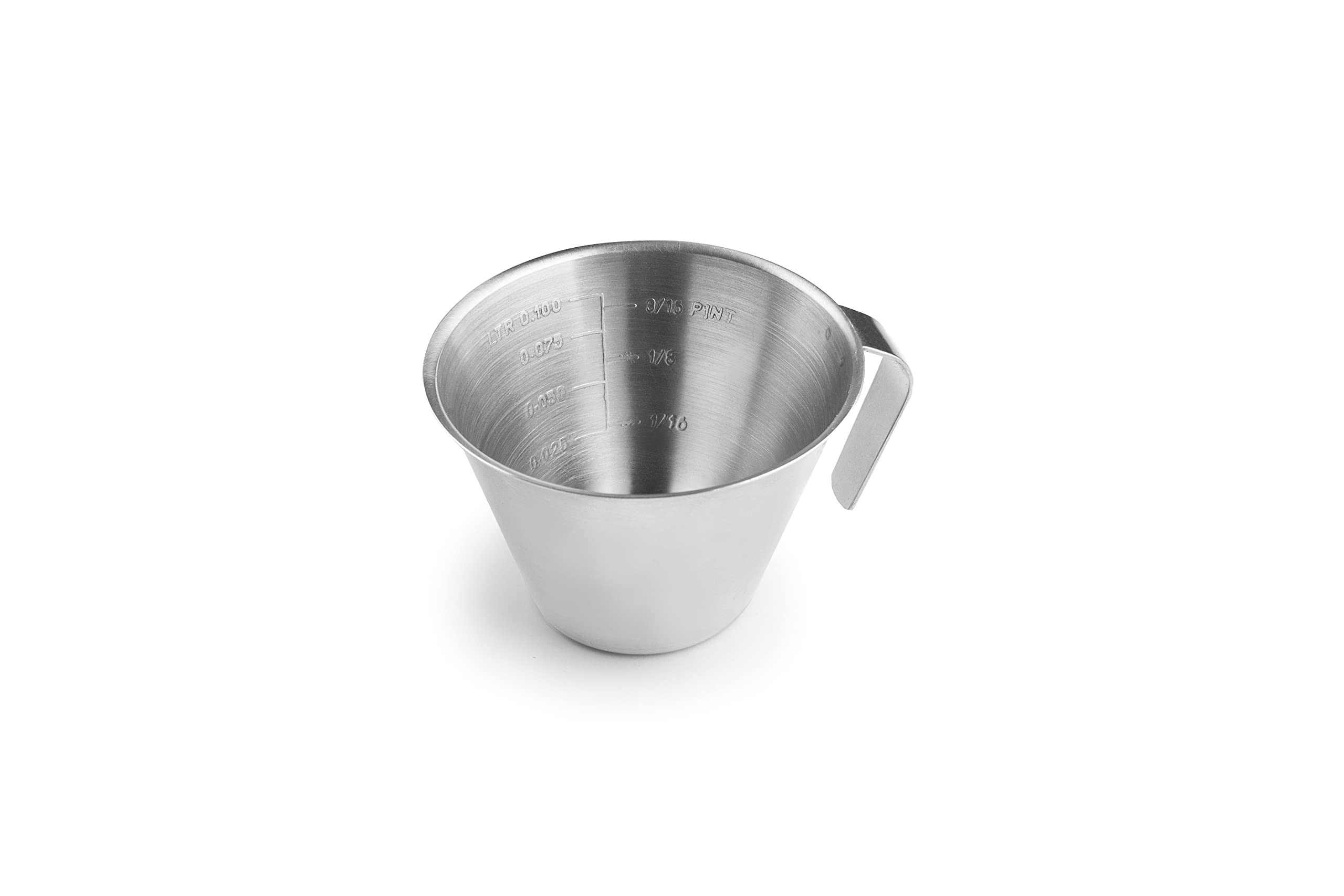 IBILI - 681601 - Stainless Steel Measuring Cup, 100 Ml