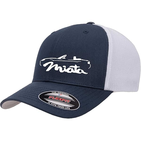 帽子 GACKT HAT 1989-99 Miata Sports Car Classic Outline Design Flexfit 6511