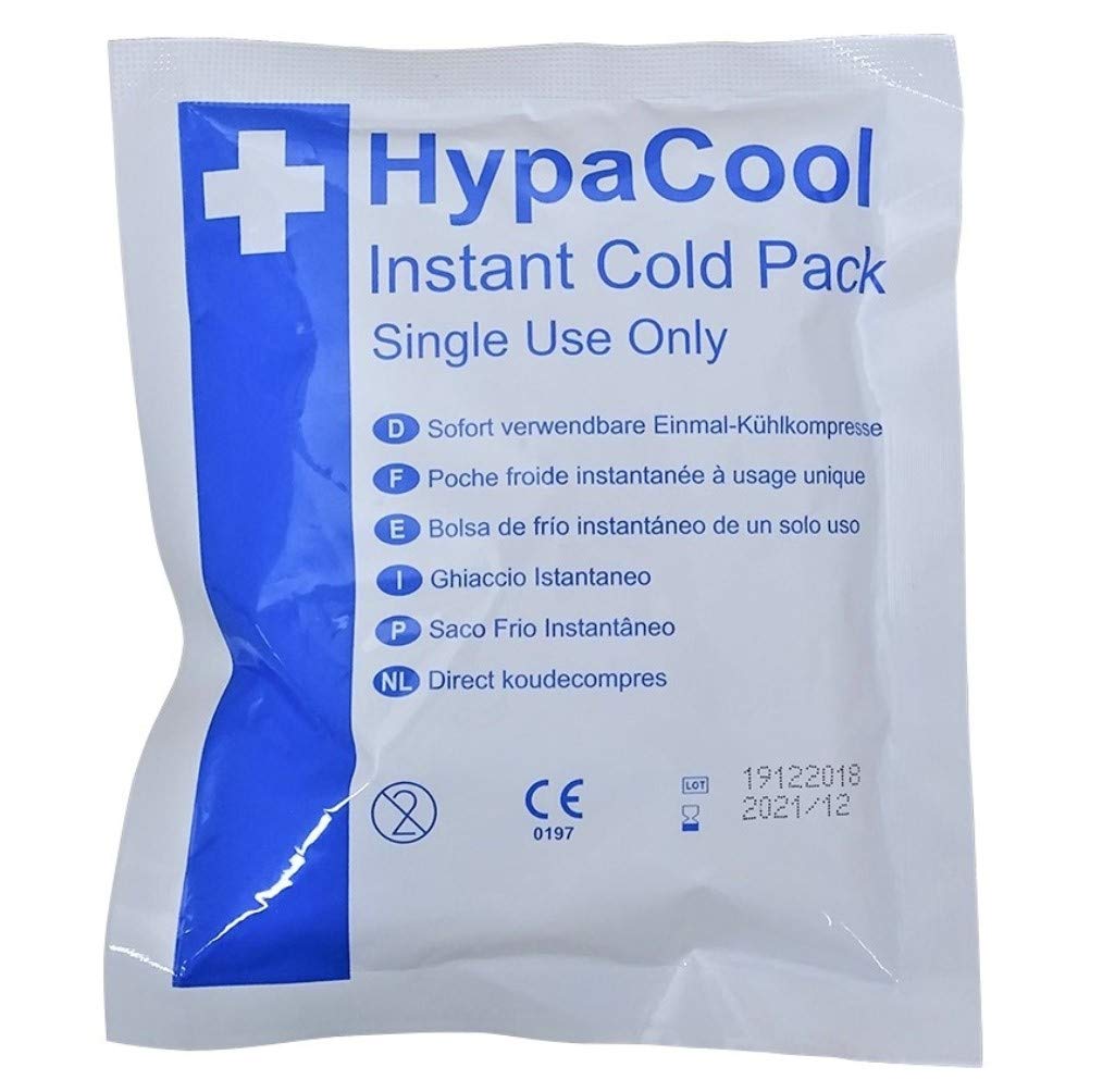 HypaCool Instant Cold Pack, Compact, 12.5 x 15cm