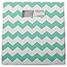 DII Collapsible Polyester Storage Cube, Chevron, Aqua, Large