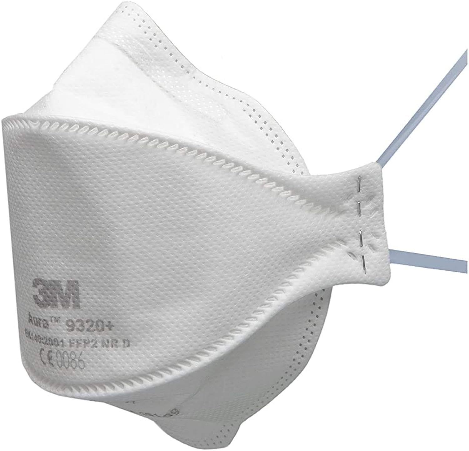 3M 9320 Foldable Dust/Mist Respirator, White