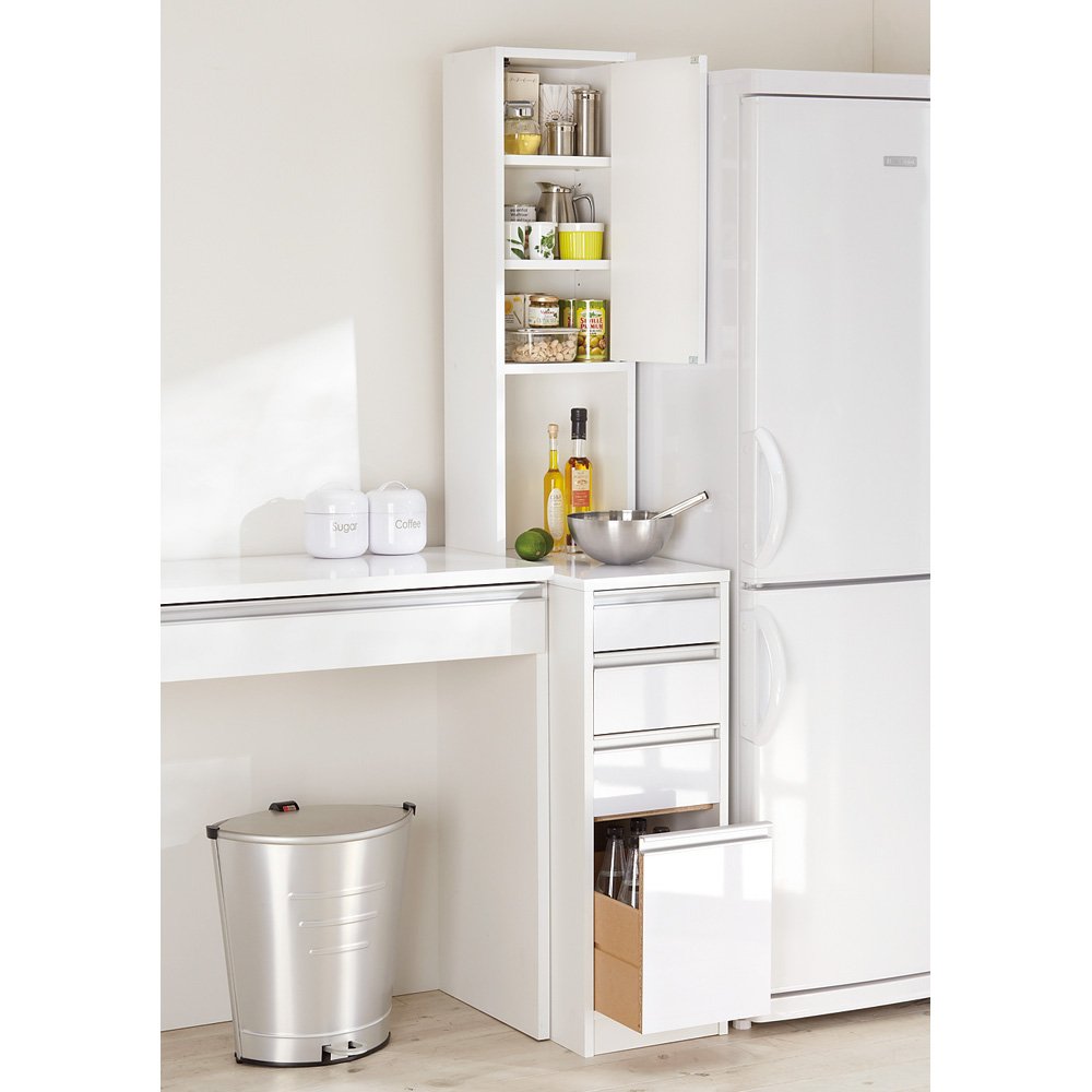 超激安 水ハネに強いポリエステル仕様 キッチンすき間収納庫 奥行55cm幅cm ハイタイプ B0794x5fwr 安い Ejournal Unma Ac Id