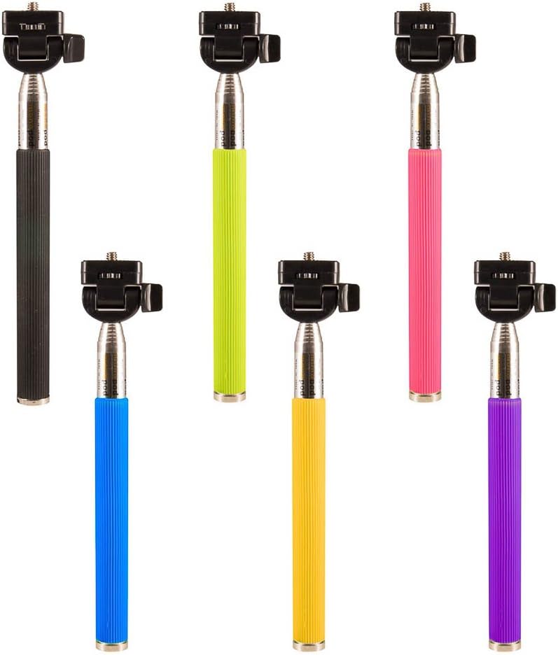 giZmoZ n gadgetZ Purple Extendable Monopod Selfie Stick Wireless for iPhone 5 iPhone 6 Plus Samsung S4 S5 other iOS, Android and Cameras. Selfie Monopod Stick telescopic 22cm-95cm
