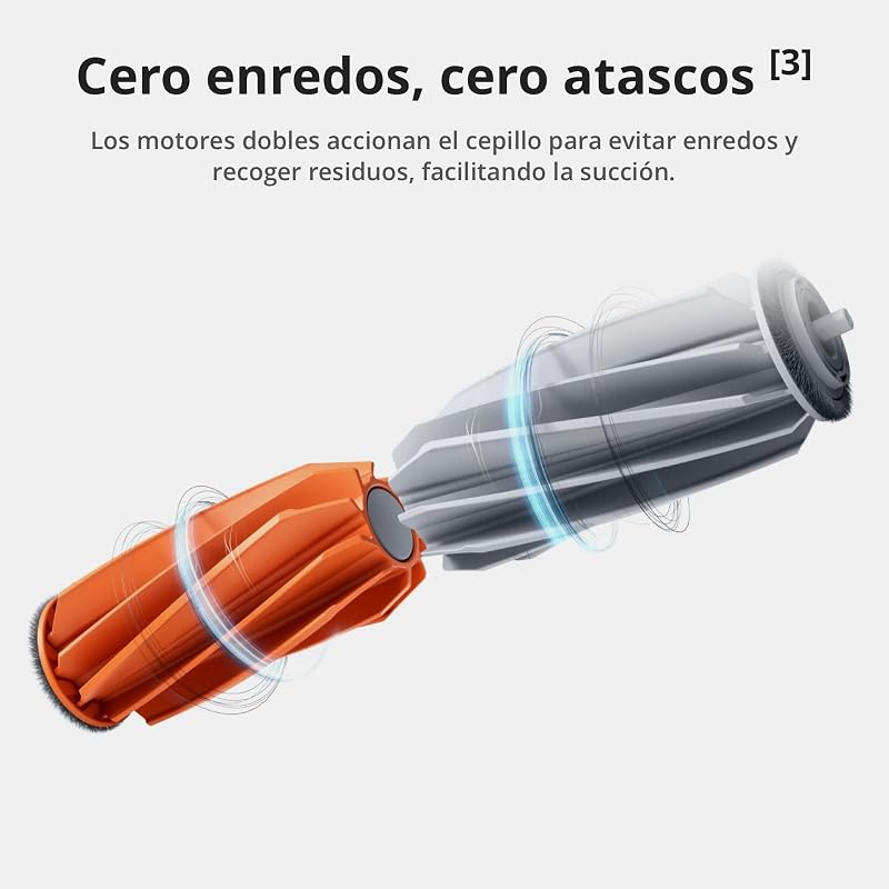DJI Romo Um robô aspirador e esfregão com robô transparente, sucção de 25.000 Pa, deteção a nível de drone, braços robóticos duplos, 200 dias de operação sem manutenção