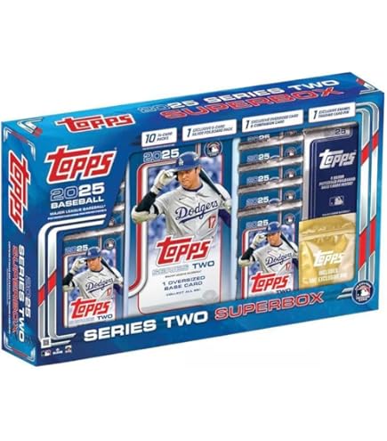 Amazon.com: New 2025TOPPS Series 2 - Mega Box MLB Baseball