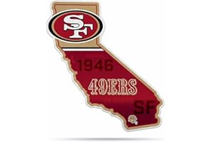 Rico Industries NFL Football State Shape Shape Cut Pennant - Home and Living Room Décor - Soft Felt EZ to Hang