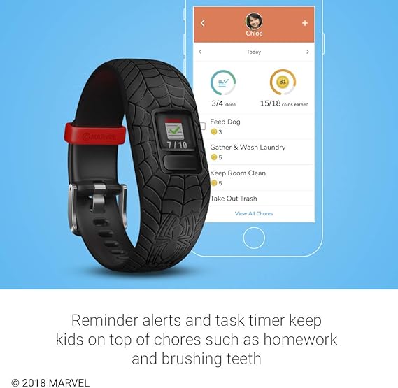 vivofit jr 2 spider man black