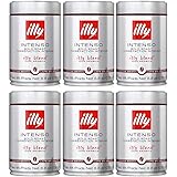 illy - Whole Bean Coffee - Bold Roast - 8.8 oz (250g) - Case Pack of 6