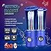 SoundSOUL Dancing Water Speakers LED Speakers Water Fountain Speakers Mini Music Amplifier(6 Colored LED Lights,Dual 3W Speakers,perfect Birthday/Thanksgiving /Christmas Gift for your family) - Blue