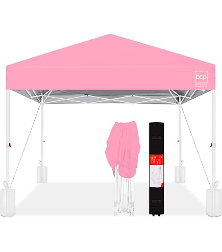Amazon.com : Best Choice Products 8x8 Pop Up Canopy Tent, EZ Setup