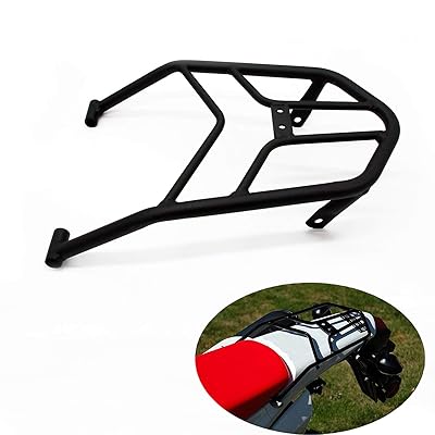 Portaequipajes trasero para motocicleta para Honda CRF250M CRF250L CRF250RL 2012-2017 ( negro )