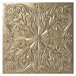 Art3d Decorative Ceiling Tile 2x2 Glue up, Lay in
