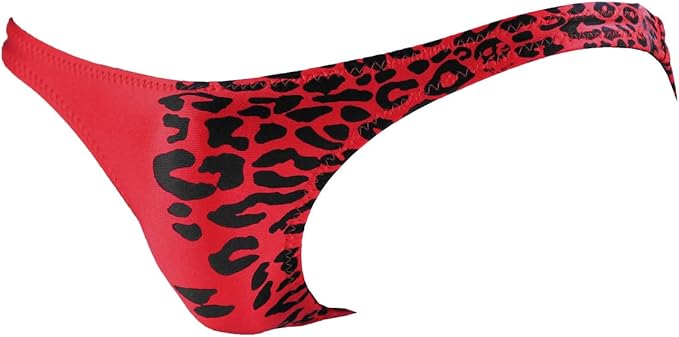 Amazon Tバック ヒョウ豹柄 隠しスカル レオパード ローライズ 下着 ビキニパンツ レッド赤 Uw011 Tバック 通販