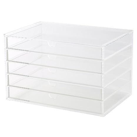 Moma Muji Acrylic Case 5 Drawers By Muji Amazon Co Uk Kitchen Home