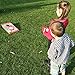 Elite Sportz Junior Bean Bag Toss Game - 2 Games on 1 Board - Tic Tac Toe and Cornhole Party Games for Kids (Christmas)