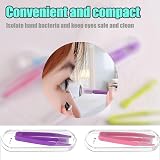 BRITECO 8Pcs Contact Lens Applicator Kit with Tweezers Suction Stick Case view 6