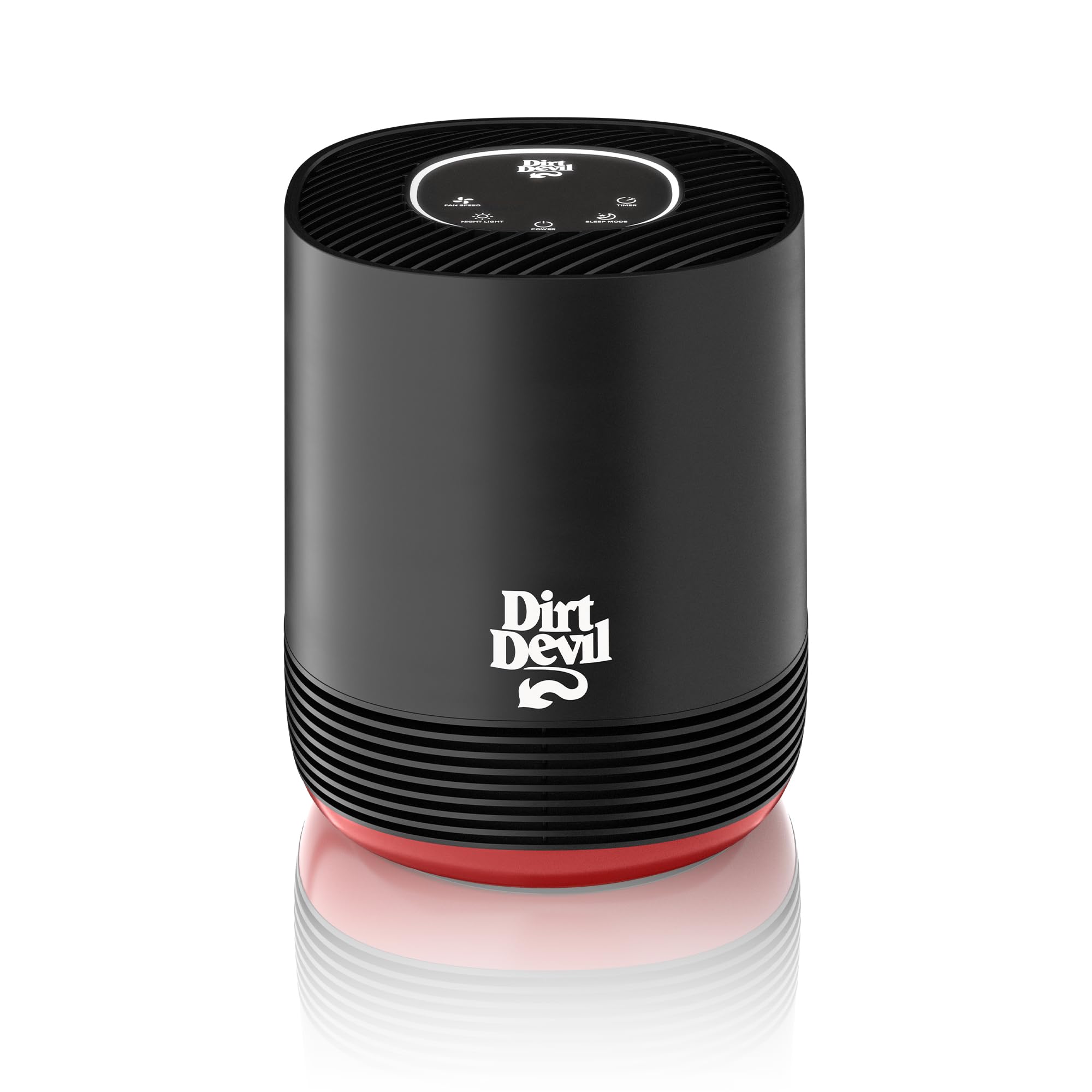 Dirt Devil Air Purifier, Powerful HEPA Filter with 360 Degree Air Intake, Neutralize Odor, Captures 99.97% of Particles, Dust, Pollen, Pet Dander and Smoke, Air Purifiers for Home
