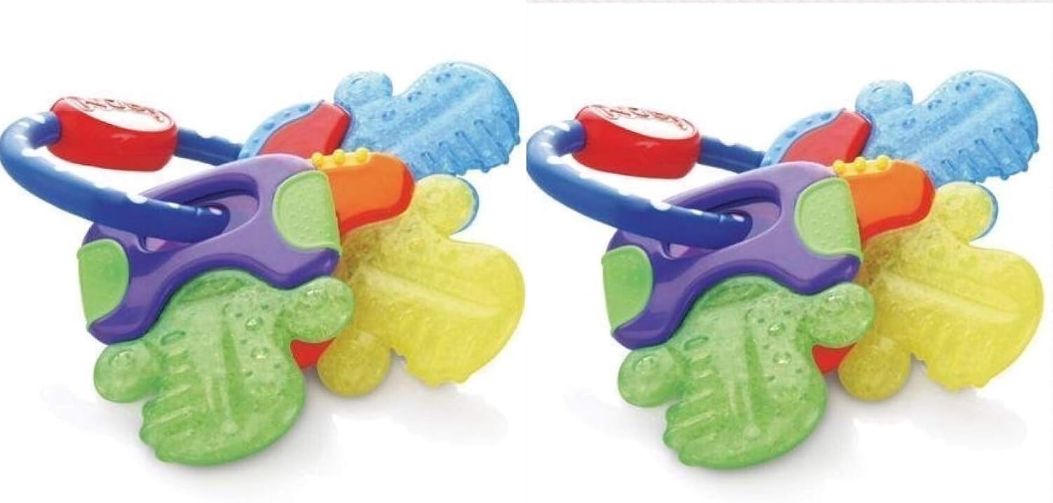 nuby teething keys instructions