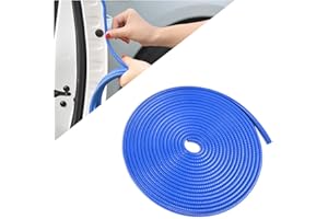 BLAU GRUN Car Door Edge Guards, Universal Rubber Seal Protector, U Shape Edge Trim, Blue, 32FT