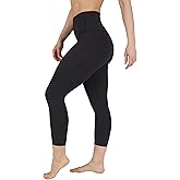 90 Degree By Reflex Womens High Waisted Leggings Capri Workout Yoga Pants
