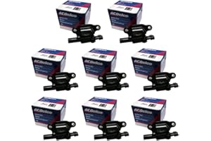 AD AUTO PARTS Set of 8 OEM-ACD Ignition Coils For For LS2 LS4 LS7 LS9 engines Compare to D513A D510C